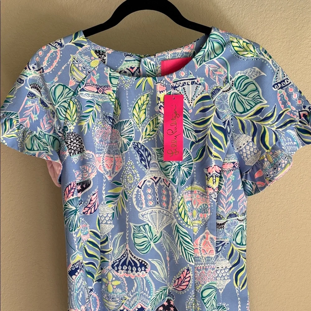 Lilly Pulitzer Kerstin Stretch Shift Dress Size 8 - Picture 3 of 5